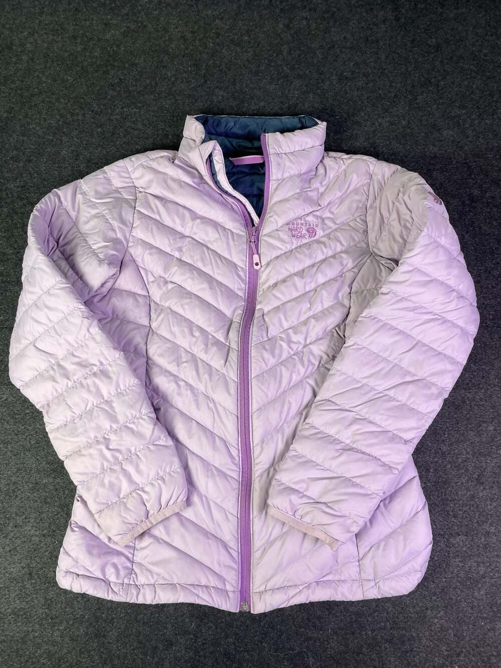 Mountain Hardwear 650 Down Jacket Size S Purple Q.Shield
